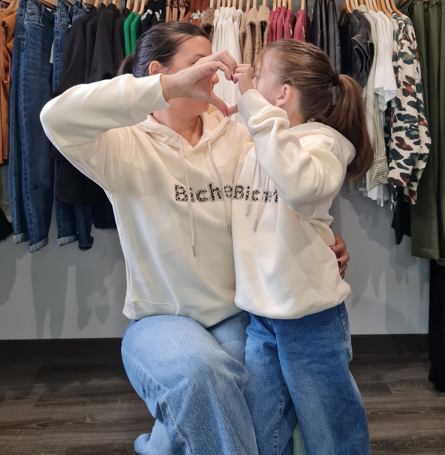 Pull mère-fille Bichette