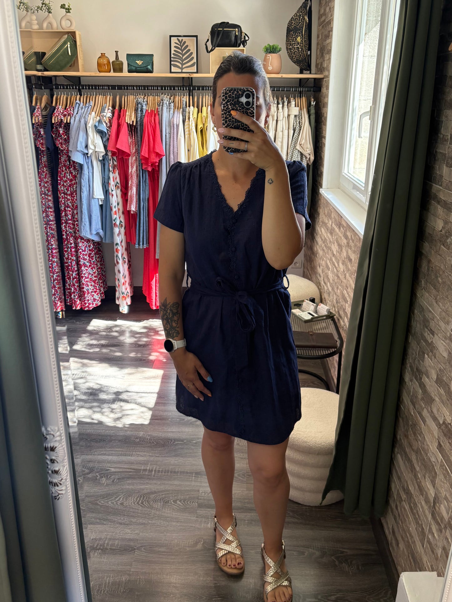 Robe courte Daphnée